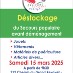 Déstockage Secours populaire